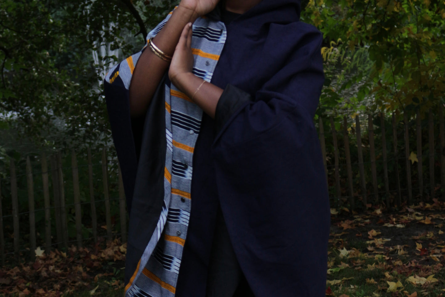 PONCHO “MENSA” BLEU